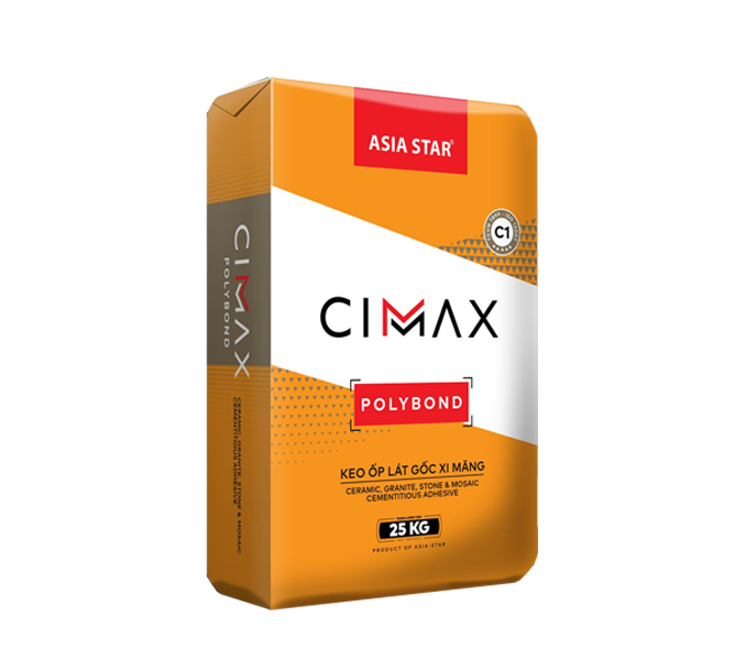 KEO ỐP LÁT CIMAX POLYBOND XÁM/TRẮNG